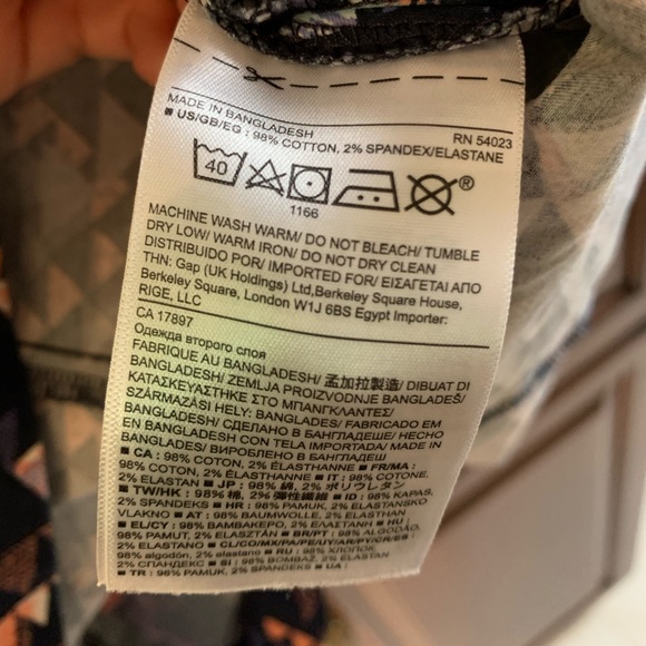 Banana Republic Geometric Flare Dress - Picture 7 of 8